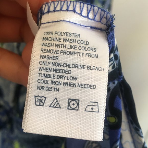 Nautica Boho Style Print Tunic with Neon Trim - Picture 7 of 12